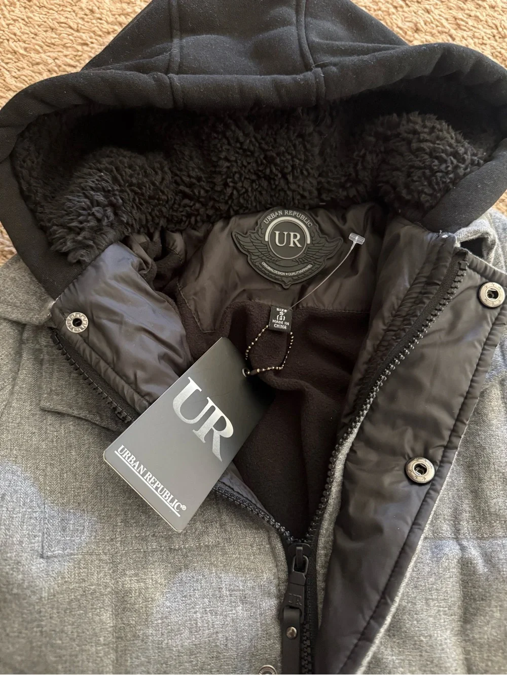 Urban Republic Boys Winter Puffer Jacket